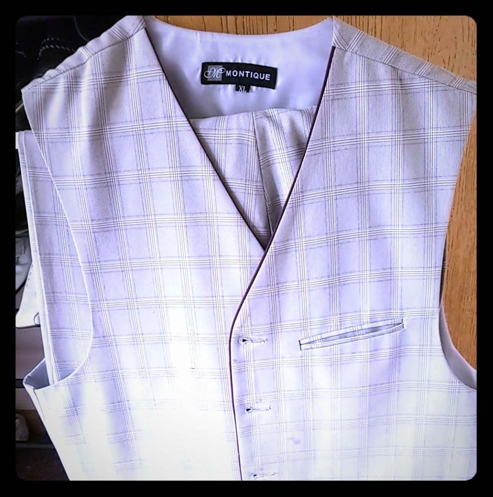 MEN'S 2PC DRESS VEST SUITS